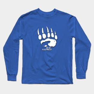 bear footprint Long Sleeve T-Shirt